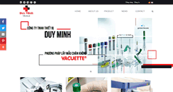 Desktop Screenshot of duyminhmedical.com